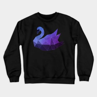 Galaxy Swan Crewneck Sweatshirt